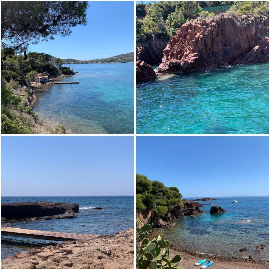 Studio Climatise Avec Piscine Saint-Raphaël Eksteriør bilde